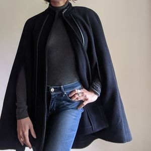 Women's Vintage Italian wool cape